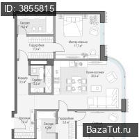 продам 2 к. квартиру в России в г Москве,  . Большой Толмачёвский пер., - цена 168 540 000 руб., фото №3