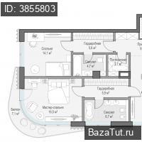 продам 2 к. квартиру в России в г Москве,  . Большой Толмачёвский пер., - цена 238 170 000 руб., фото №2