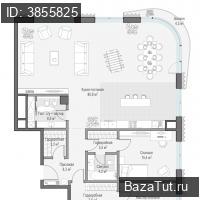 продам 3 к. квартиру в России в г Москве,  . Большой Толмачёвский пер., - цена 233 670 000 руб., фото №3
