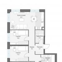 продам 3 к. квартиру в России в г Москве,  . ул. Академика Королёва, 21 цена 38 300 000 руб., фото №1