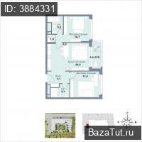 продам 2 к. квартиру в России в Москве, Сергея Бондарчука улица, д.4 цена 83 313 300 руб., фото №1