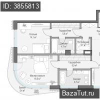 продам 2 к. квартиру в России в г Москве,  . Большой Толмачёвский пер., - цена 203 840 000 руб., фото №2