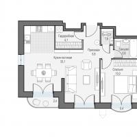 продам 2 к. квартиру в России в г Москве,  . ул. Академика Королёва, 21 цена 28 190 000 руб., фото №2