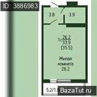 продам 1 к. квартиру в России в Краснодаре, 1-й Лиговский проезд, д.1 цена 4 164 000 руб., фото №5