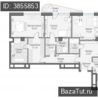 продам 4 к. квартиру в России в г Москве,  . Большой Толмачёвский пер., - цена 552 080 000 руб., фото №2