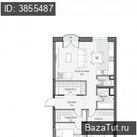 продам 3 к. квартиру в России в г Москве,  . ул. Академика Королёва, 21 цена 34 120 000 руб., фото №3