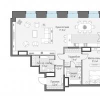 продам 3 к. квартиру в России в г Москве,  . Потаповский пер., 5с4 цена 233 080 000 руб., фото №2