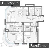 продам 2 к. квартиру в России в г Москве,  . Большой Толмачёвский пер., - цена 237 670 000 руб., фото №2