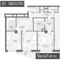 продам 3 к. квартиру в России в г Москве,  . Большой Толмачёвский пер., - цена 321 660 000 руб., фото №2