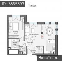 продам 2 к. квартиру в России в г Москве,  . ул. Академика Королёва, 21 цена 56 840 000 руб., фото №1