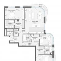 продам 3 к. квартиру в России в г Москве,  . Большой Толмачёвский пер., - цена 390 670 000 руб., фото №1