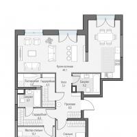 продам 3 к. квартиру в России в г Москве,  . ул. Академика Королёва, 21 цена 42 130 000 руб., фото №2