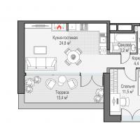 продам 3 к. квартиру в России в г Москве,  . ул. Академика Королёва, 21 цена 35 550 000 руб., фото №3
