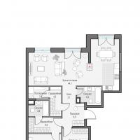 продам 3 к. квартиру в России в г Москве,  . ул. Академика Королёва, 21 цена 45 750 000 руб., фото №3