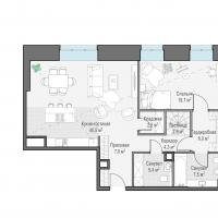 г Москва,  . Потаповский пер. 5с4  Продаю квартиру