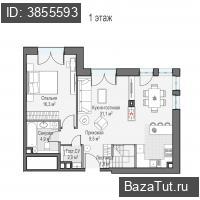 продам 2 к. квартиру в России в г Москве,  . ул. Академика Королёва, 21 цена 56 840 000 руб., фото №3