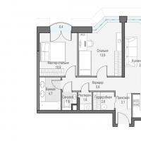 продам 2 к. квартиру в России в г Москве,  . ул. Академика Королёва, 21 цена 27 640 000 руб., фото №2