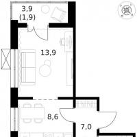 продам 3 к. квартиру в России в Москве, Ленинградское шоссе, д.228к4 цена 20 048 051 руб., фото №2