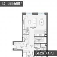 продам 3 к. квартиру в России в г Москве,  . ул. Академика Королёва, 21 цена 36 940 000 руб., фото №3