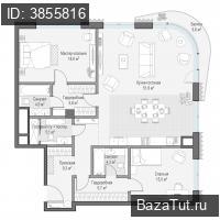 продам 2 к. квартиру в России в г Москве,  . Большой Толмачёвский пер., - цена 256 650 000 руб., фото №1