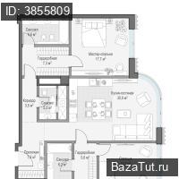 продам 2 к. квартиру в России в г Москве,  . Большой Толмачёвский пер., - цена 184 750 000 руб., фото №2