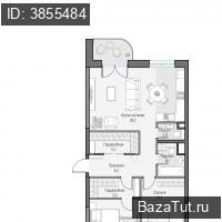 продам 3 к. квартиру в России в г Москве,  . ул. Академика Королёва, 21 цена 34 200 000 руб., фото №3