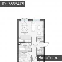 продам 3 к. квартиру в России в г Москве,  . ул. Академика Королёва, 21 цена 34 950 000 руб., фото №2