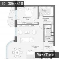 продам 2 к. квартиру в России в г Москве,  . Большой Толмачёвский пер., - цена 187 520 000 руб., фото №3