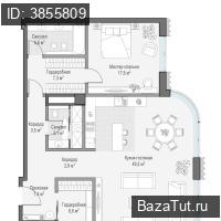 продам 2 к. квартиру в России в г Москве,  . Большой Толмачёвский пер., - цена 184 750 000 руб., фото №3