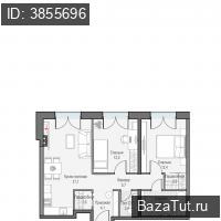 продам 2 к. квартиру в России в г Москве,  . ул. Академика Королёва, 21 цена 37 280 000 руб., фото №3