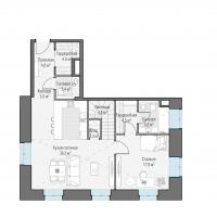 продам 3 к. квартиру в России в г Москве,  . Потаповский пер., 5с4 цена 168 760 000 руб., фото №14