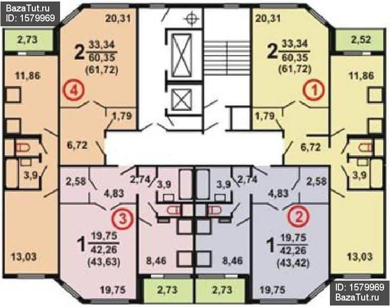 продам 1 к. квартиру в России в г Москве,  ул. Святоозерская, 8 цена 4 800 000 руб., фото №23