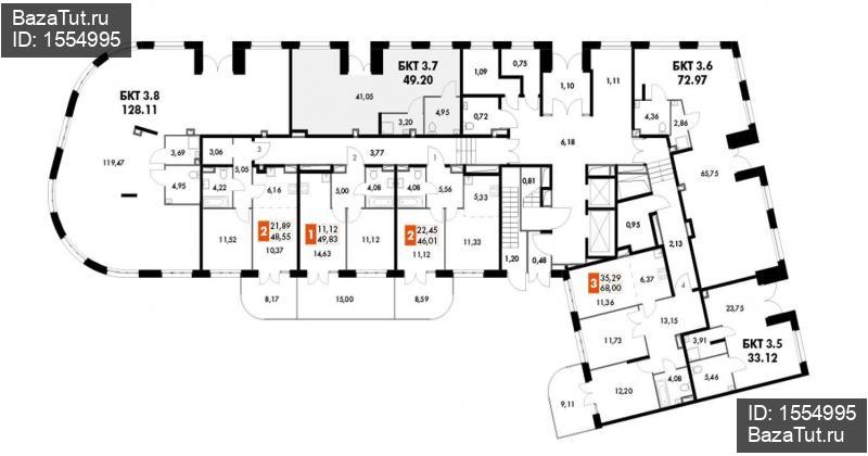 сдам коммерческую недвижимость в России в Москве, 47-й километр, д.3 цена 221 400 руб./месяц, фото №3