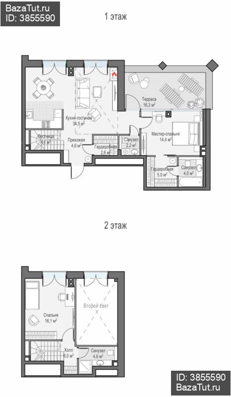 продам 1 к. квартиру в России в г Москве,  . ул. Академика Королёва, 21 цена 56 520 000 руб., фото №2