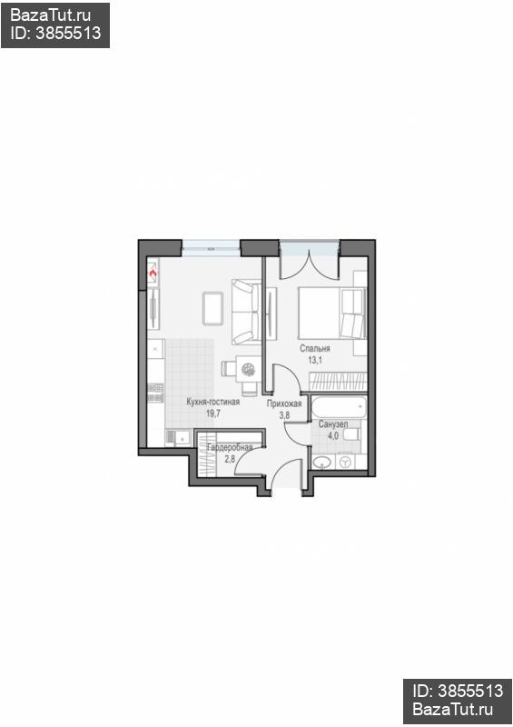 продам 2 к. квартиру в России в г Москве,  . ул. Академика Королёва, 21 цена 23 770 000 руб., фото №2