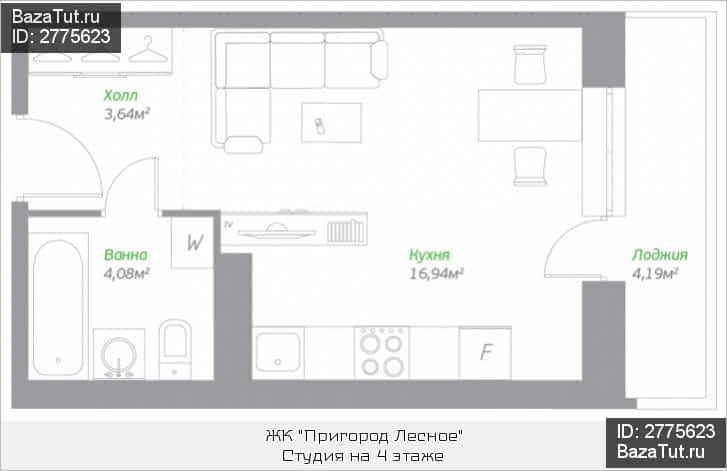 Пригород лесное схема корпусов