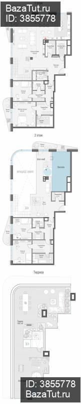 продам 3 к. квартиру в России в г Москве,  . Большой Толмачёвский пер., - цена 1 954 350 000 руб., фото №11