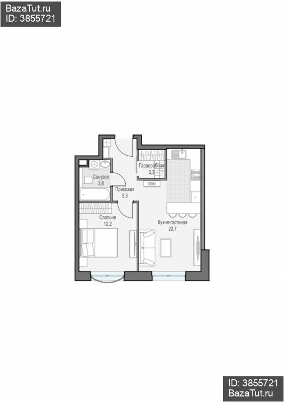 продам 1 к. квартиру в России в г Москве,  . ул. Академика Королёва, 21 цена 19 200 000 руб., фото №2