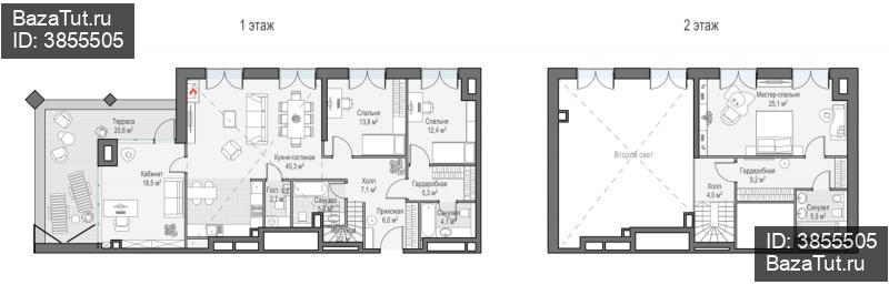 продам 4 к. квартиру в России в г Москве,  . ул. Академика Королёва, 21 цена 101 830 000 руб., фото №4