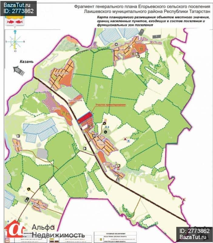 Кадастровая карта по республике татарстан лаишевский район малые кабаны