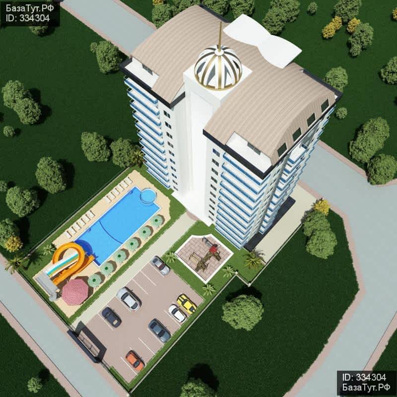 продам 2 к. квартиру в Турции в Аланье, Barbaros Cd. цена 3 639 000 руб., фото №2