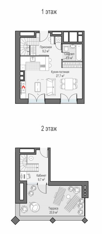 продам 1 к. квартиру в России в г Москве,  . ул. Академика Королёва, 21 цена 32 350 000 руб., фото №2