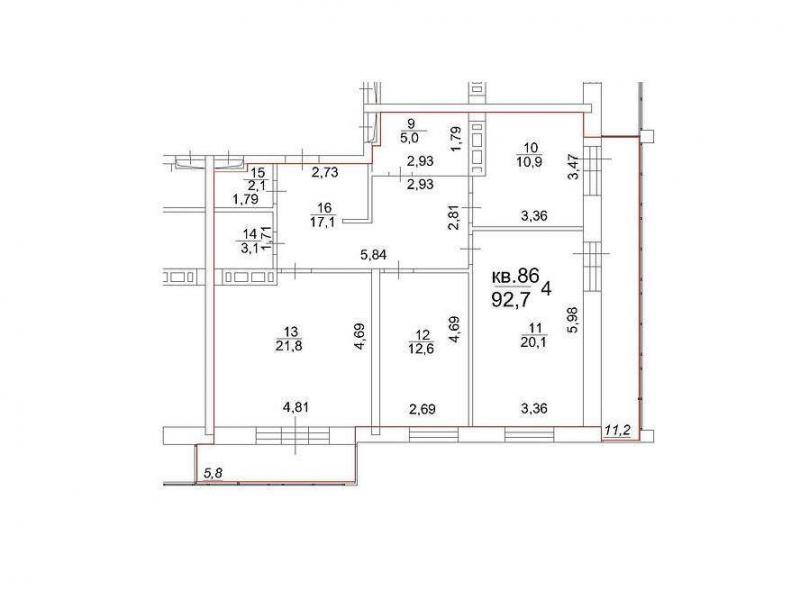 продам 3 к. квартиру в России в Томске, Московский тракт, д.107в цена 11 501 100 руб., фото №1