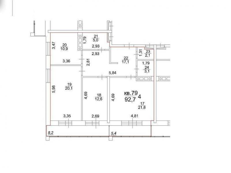 продам 3 к. квартиру в России в Томске, Московский тракт, д.107в цена 11 501 100 руб., фото №1
