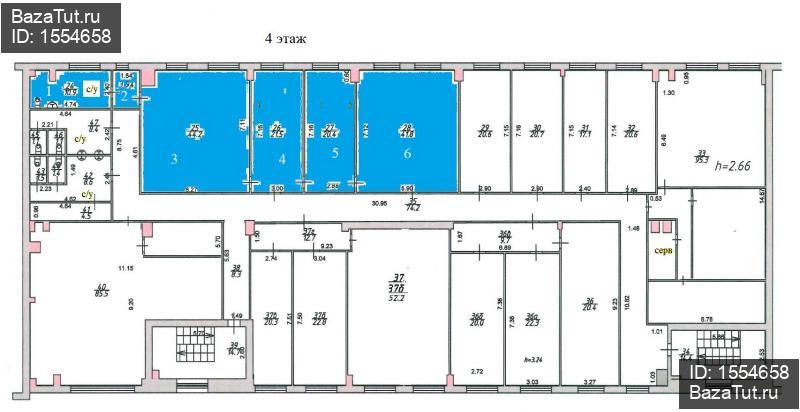 сдам офис, 6 к. в России в Ростове-на-Дону, 40-я линия улица, д.5 цена 150 000 руб./месяц, фото №3