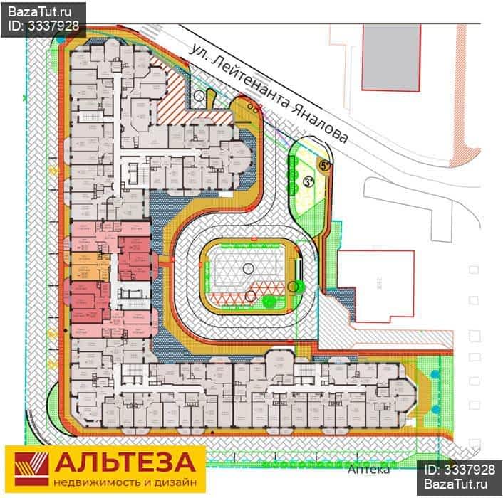 Калининград ул леонова карта