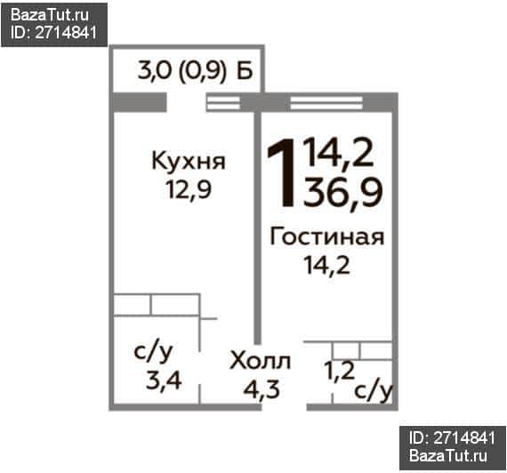 Купить Квартиру Зеленые Аллеи Видное Однокомнатную