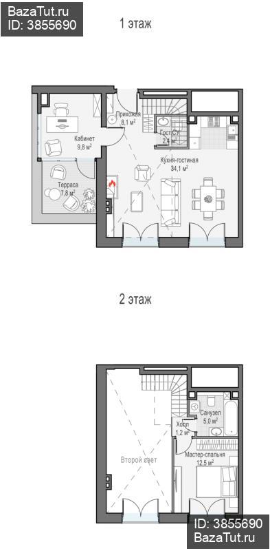 продам 2 к. квартиру в России в г Москве,  . ул. Академика Королёва, 21 цена 41 290 000 руб., фото №3