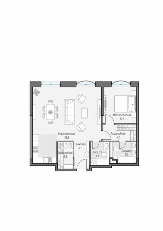 продам 2 к. квартиру в России в г Москве,  . ул. Академика Королёва, 21 цена 31 690 000 руб., фото №2