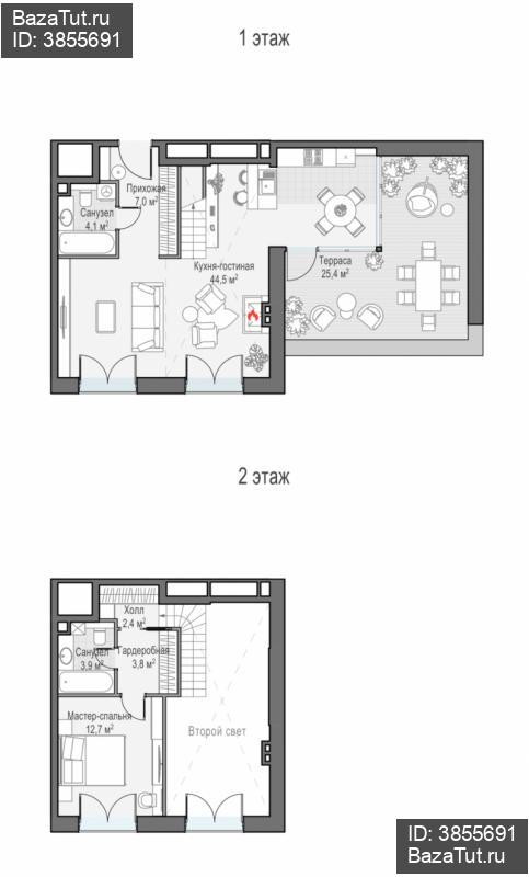 продам 2 к. квартиру в России в г Москве,  . ул. Академика Королёва, 21 цена 48 690 000 руб., фото №2